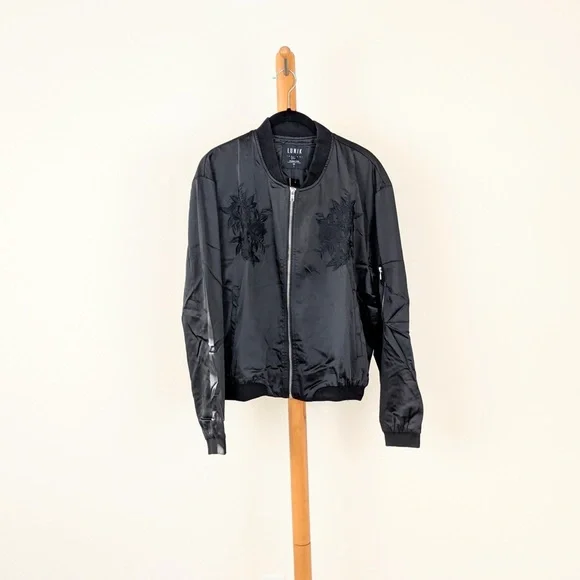 Lunik embroidered bomber jacket sale